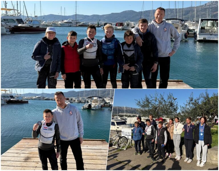 IZBORNA REGATA ZA KLASU OPTIMIST  Orsanov Miho Miloglav drugi u uzrastu do 12. godina