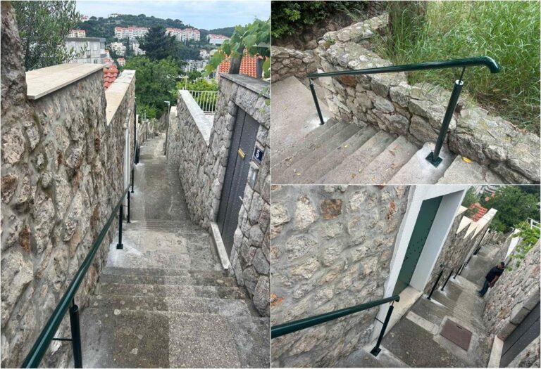 Postavljaju se rukohvati u 28 ulica na gradskom području