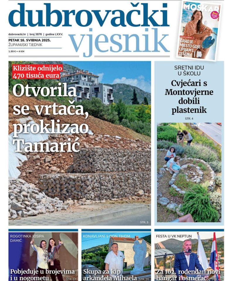 U novom broju Dubrovačkog vjesnika možete pročitati
