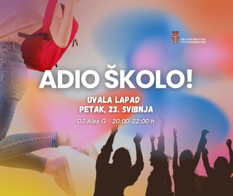 ADIO ŠKOLO! U uvali Lapad od 20 do 22 sata povodom proslave norijade nastupa DJ Alex G