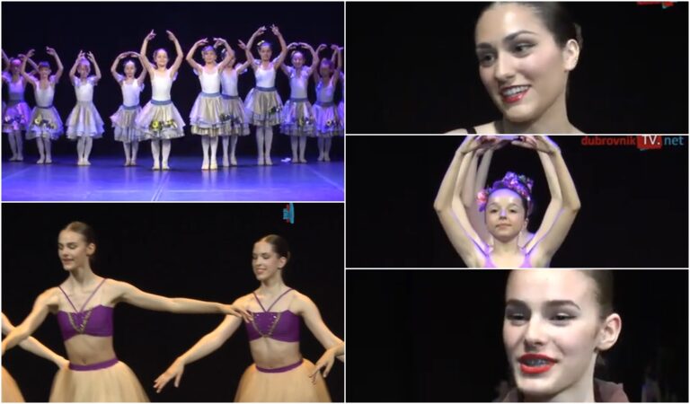 TV Čarolija na vrhovima prstiju,  baletna produkcija nove generacije dubrovačkih balerina