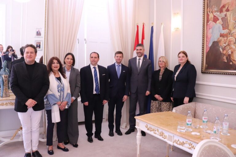 Delegacija grada prijatelja Sorrenta kod gradonačelnika Frankovića