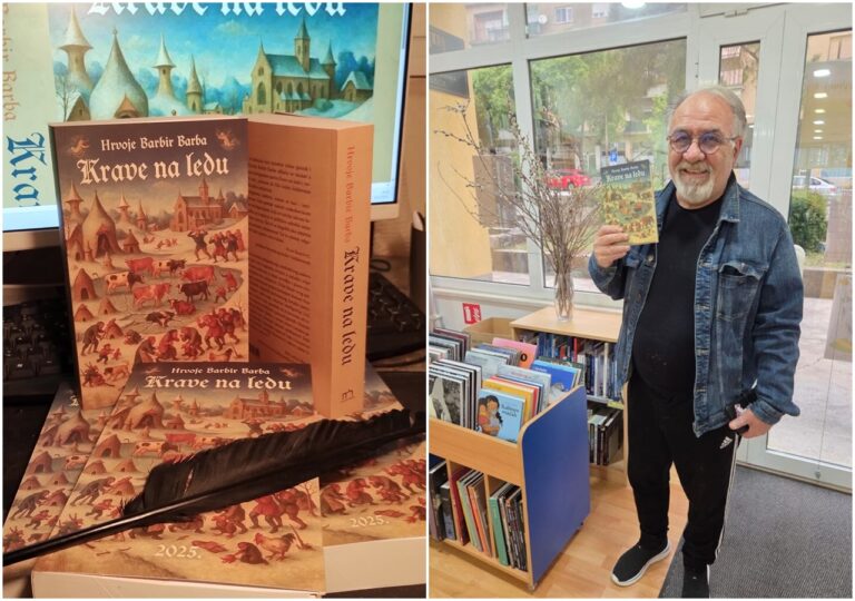 Pločanski autor Hrvoje Barbir Barba objavio je novi SF roman “Krave na ledu”