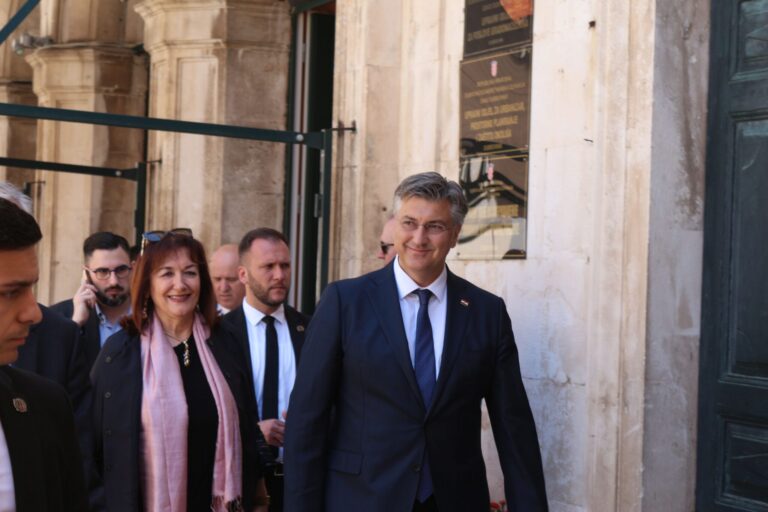 FOTO: Premijer Plenković stigao u Dubrovnik