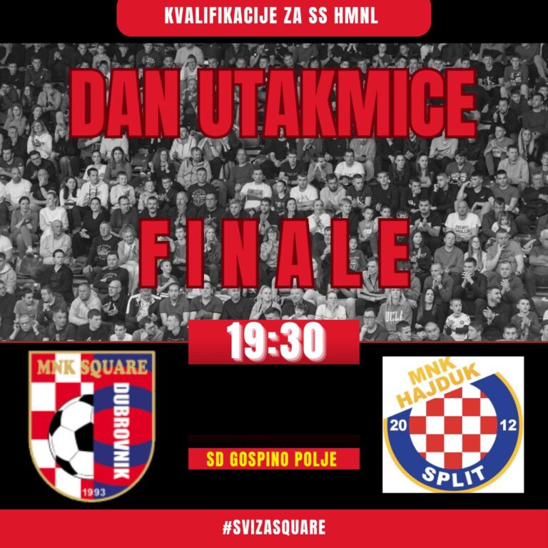 VEČERAS SVI U DVORANU Square mora srušiti Hajduka za ostanak u HMNL