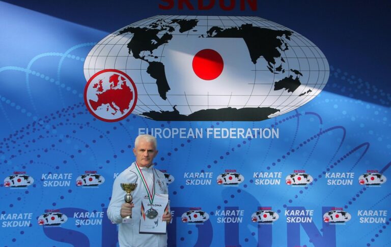 Čestitke karatistu Želju Perkoviću, srebrenom na Europskom prvenstvu