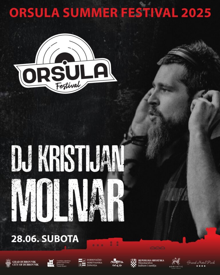 U SUBOTU: Prvi ovogodišnji koncert na Orsuli – DJ Kristijan Molnar