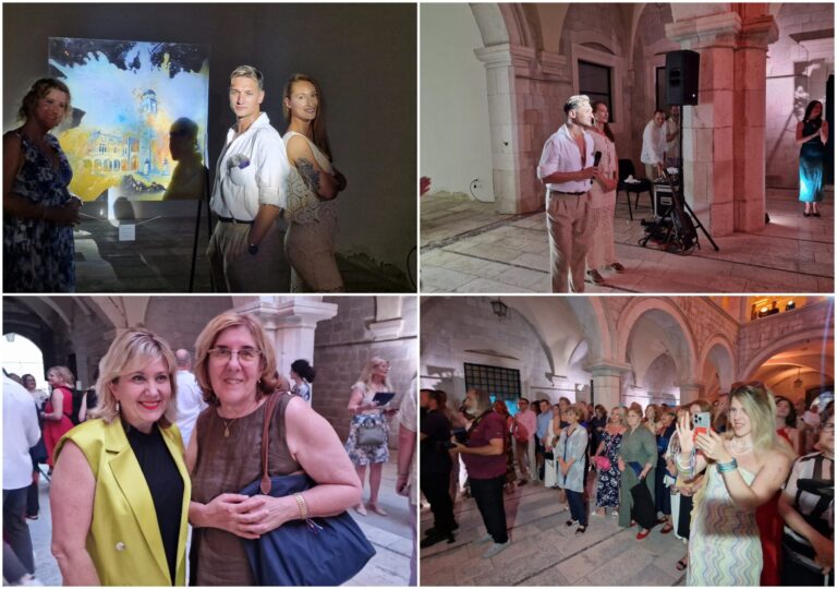 FOTOGALERIJA: Pietro Boban u Palači Sponza otvorio izložbu Iza zidina