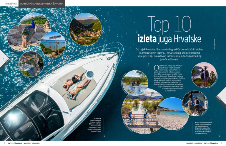 Velika promocija: Izleti po jugu Hrvatske glavna tema novog tipTravel magazina