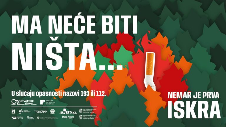 „Ma neće biti ništa“, svakodnevni izraz upozorava na nemar i početak protupožarne sezone u Hrvatskoj