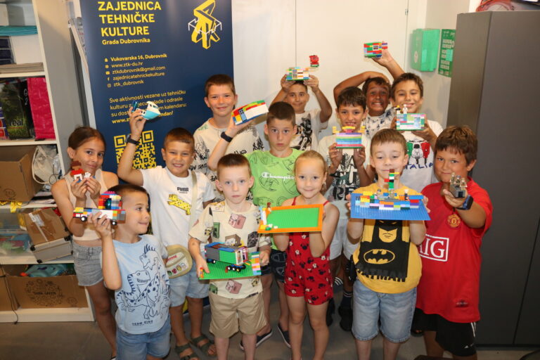 LEGO igraonice označile početak STEM ljeta u Zajednici tehničke kulture
