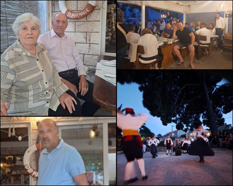 Supružnici Fiorenini su sinoć sa svojom obitelji i prijateljima proslavili 50. rođendan restorana Dva bora u Zatonu
