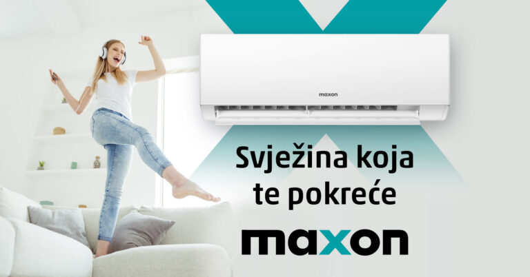 Svježina koja te pokreće – Maxon klima uređaji za dom koji diše s tobom
