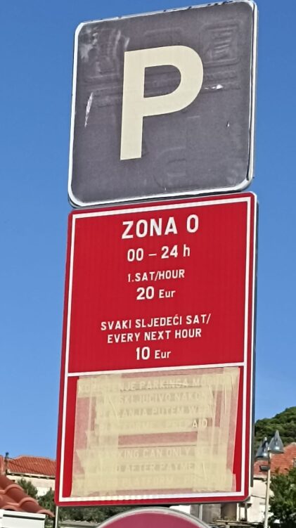 PRVO IZRAČUNAJTE, PA ONDA PARKIRAJTE: 20 eura prvi, svaki sljedeći sat 10 eura, pih, prava sitnica!