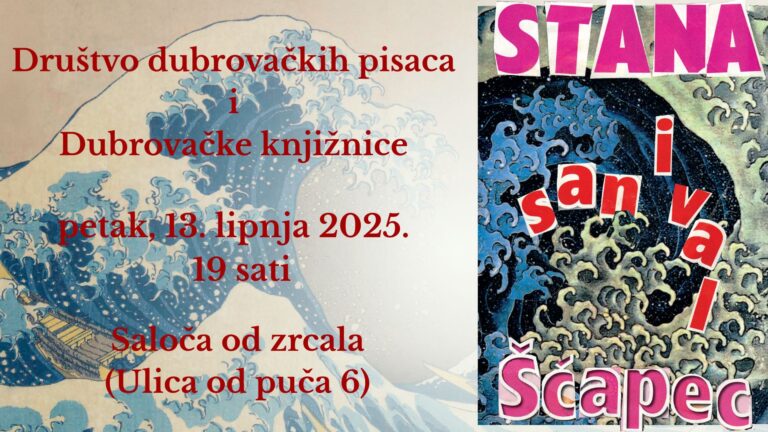 SAN I VAL Stana Šćapec predstavit će večeras drugu zbirku pjesama