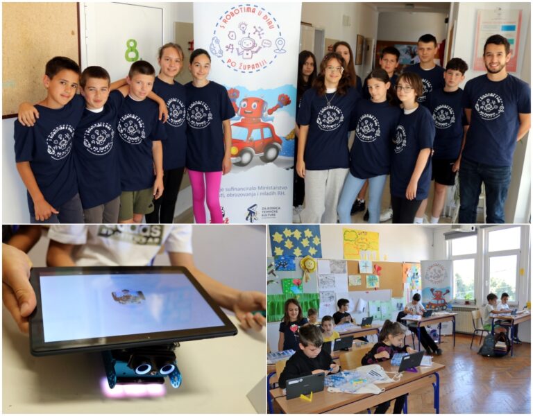 FOTO: Radionice robotike i malih inženjera stigle i na Pelješac