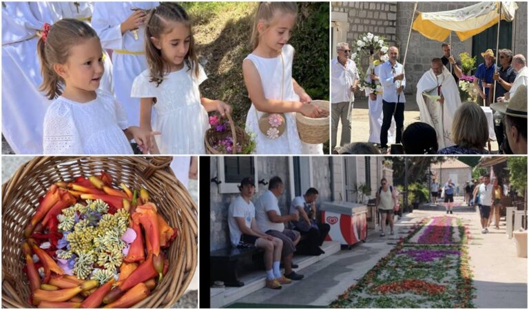 FOTO Tijelovske procesije od Postranja do Lopuda