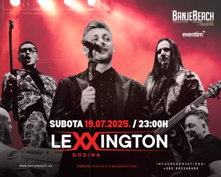 Lexington bend zapjevat će s vama na Banjama!