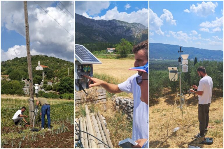 U Lovorno polju, Dunavama i Stravči postavljene nove agrometeorološke stanice