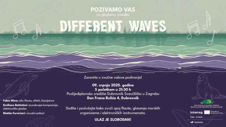 DIFFERENT WAVES Zaronite u zvučne valove podmorja