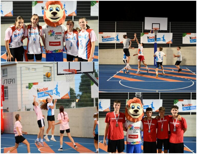 Dubrovkinjama zlato, Dubrovčanima bronca na Državnoj završnici turnira u uličnoj košarci