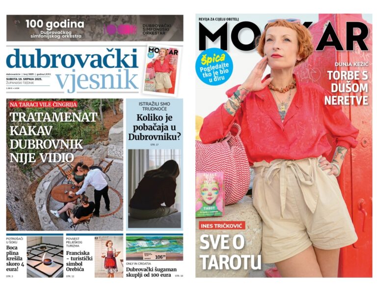 Na kioscima je novi broj Dubrovačkog vjesnika