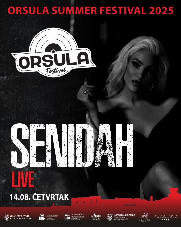 Senidah u četvrtak u Parku Orsula