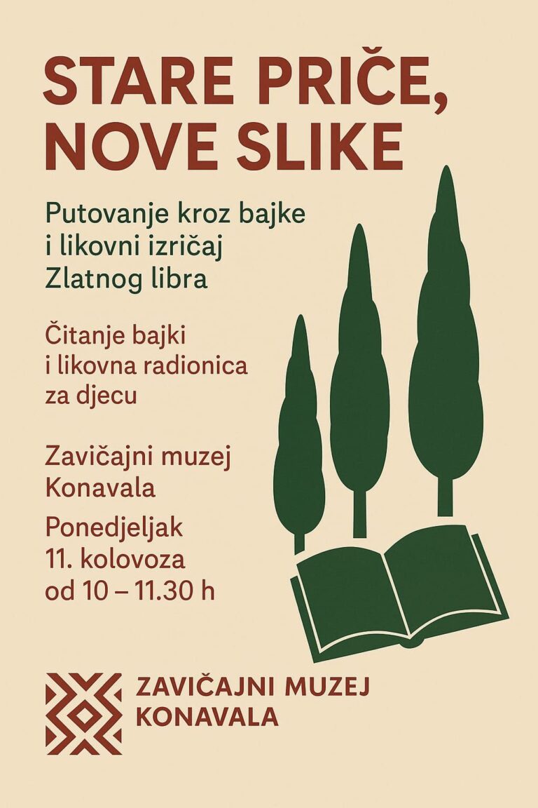 Muzeji i galerije Konavala pozivaju na ljetnu radionicu “Stare priče, nove slike”