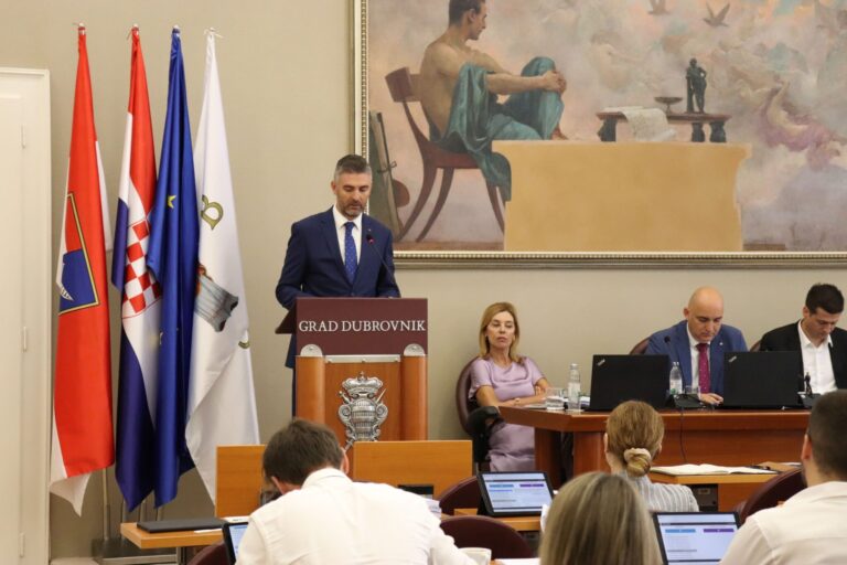 SNIMKA VIDEO: 7. sjednica Gradskog vijeća Grada Dubrovnika