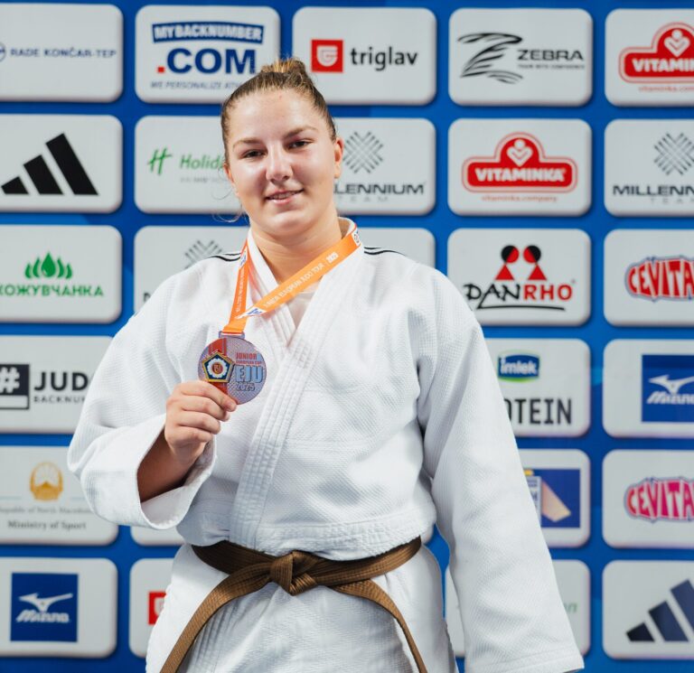 Leona Niketić osvojila brončanu medalje na Europskom judo kupu za juniore