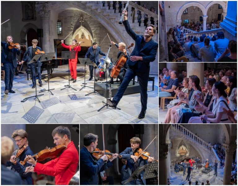 Dugotrajni aplauz i ovacije za Philharmonix u prepunom atriju Kneževa dvora