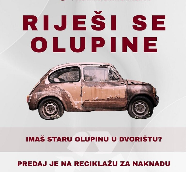 Općina Župa dubrovačka pokreće akciju uklanjanja i otkupa olupina i napuštenih vozila