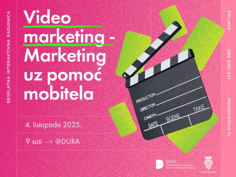 DURA RADIONICA Video marketing uz pomoć mobitela