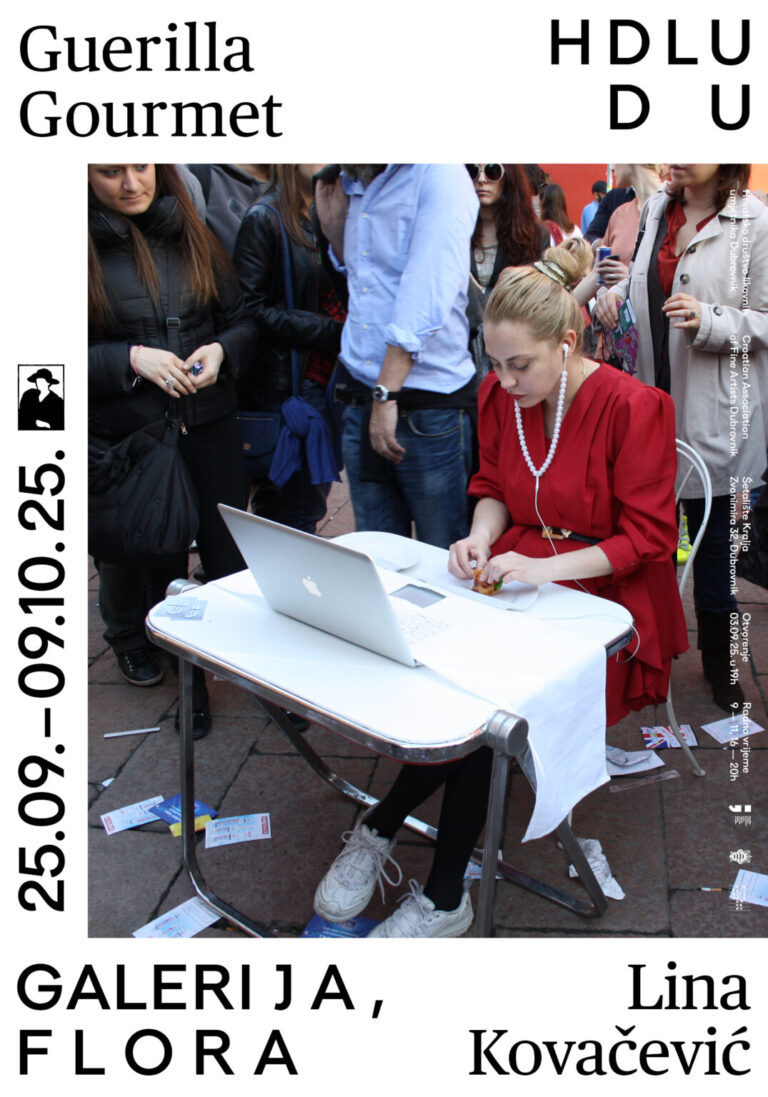 Otvorenje izložbe Guerilla Gourmet Line Kovačević večeras u galeriji Flora