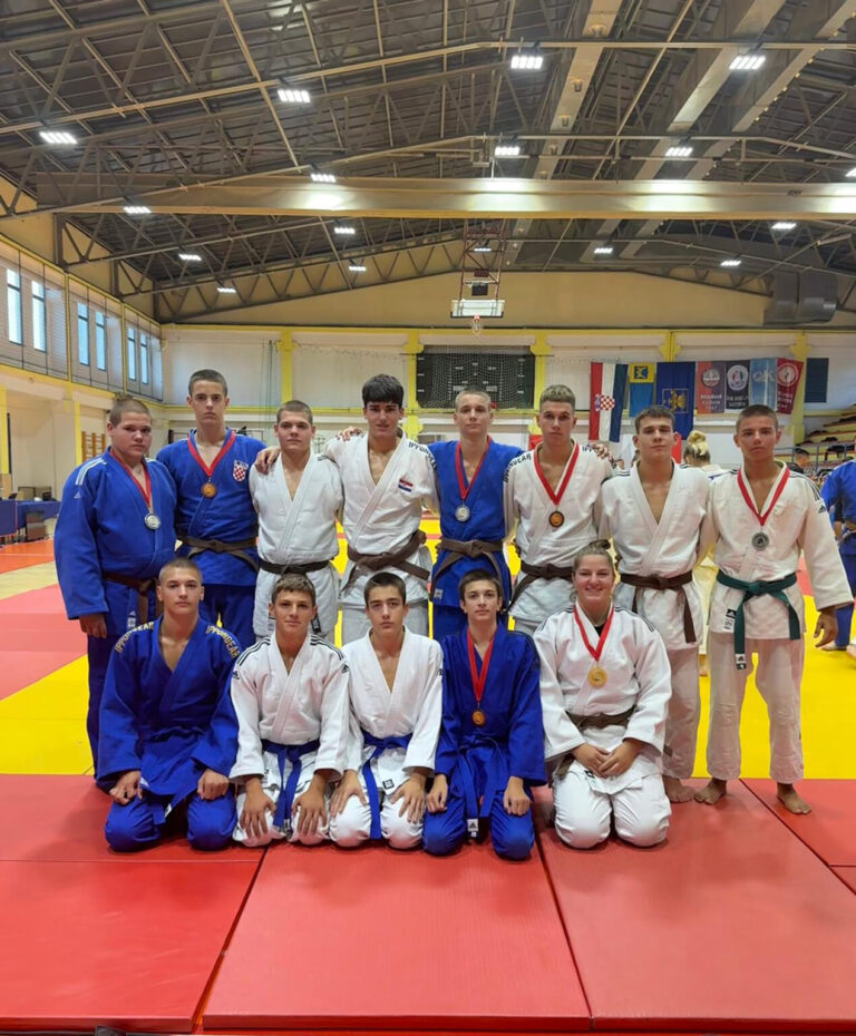 Sedam medalja za Judo klub Dubrovnik na međunarodnom turniru Kaštela Open