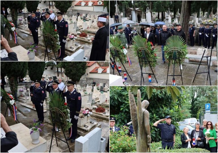 U povodu Dana policije polaganjem vijenaca odana počast poginulim pripadnicima policije