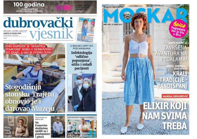 U prodaji je novi broj Dubrovačkog vjesnika