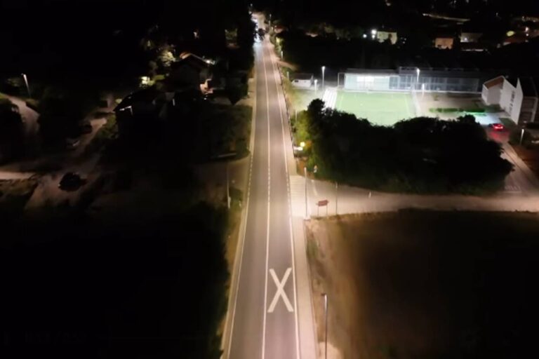 VIDEO: Postavljena rasvjeta uz magistralu na Grudi