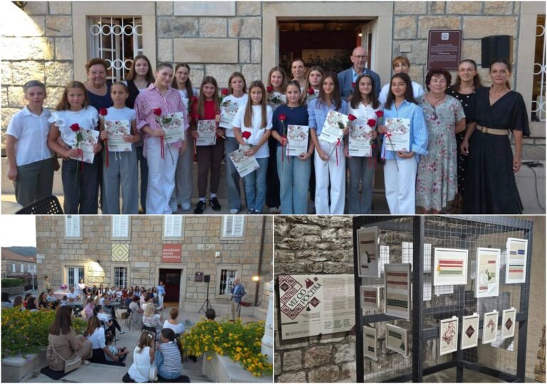 U Zavičajnom muzeju Konavala otvorena izložba radova malih vezilja