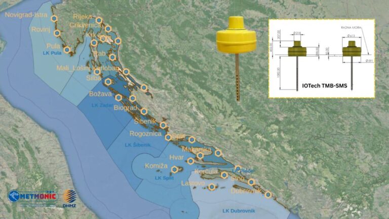 Jadran dobiva 28 novih plutača za mjerenje temperature mora, poznate lokacije u našoj županiji