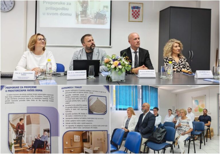 Liječnice, spec. javnog zdravstva korisnom knjižicom obilježile veliku obljetnicu: kako sačuvati starije osobe od pada u vlastitom domu