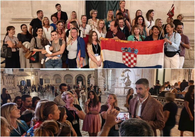 Turistički vodiči nezadovoljni novim zakonom okupili se u Gradu, evo što im je poručio gradonačelnik Franković