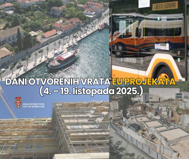 Dani otvorenih vrata EU projekata u Gradu Dubrovniku