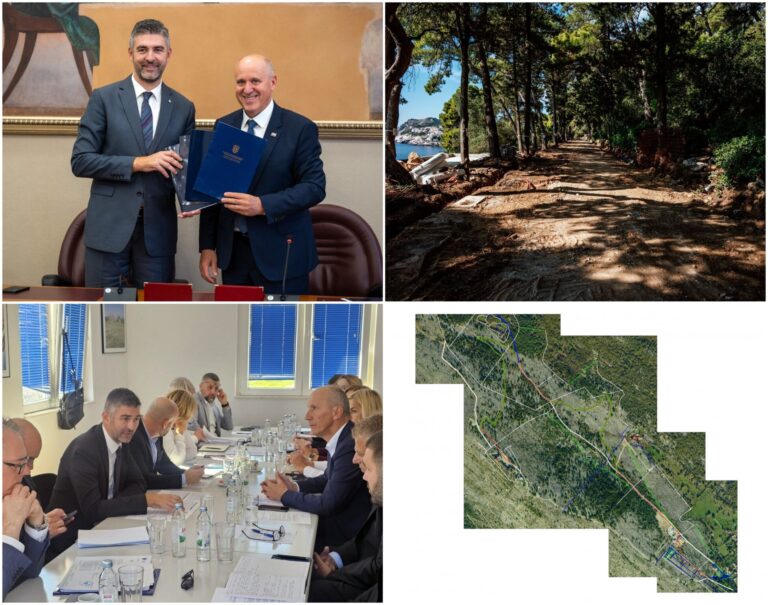 AKTIVNOSTI GRADA: Održan sastanak o problematici kamenoloma u Općine Ravno, napreduje obnova parka Gradac