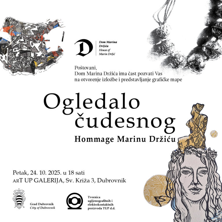 Hommage Marinu Držiću u Art up Galeriji u Gružu