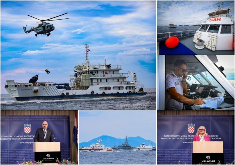 U dubrovačkom akvatoriju provedena međunarodna vježba traganja, spašavanja i suzbijanja onečišćenja na Jadranu „ADRIA 2025“