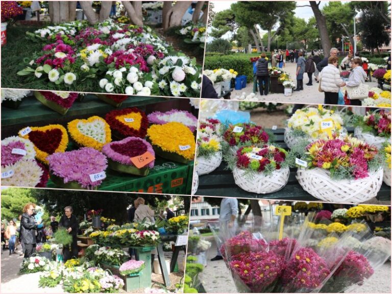 FOTO: Raznovrsna ponuda cvijeća u parku Luja Šoletića u Gružu
