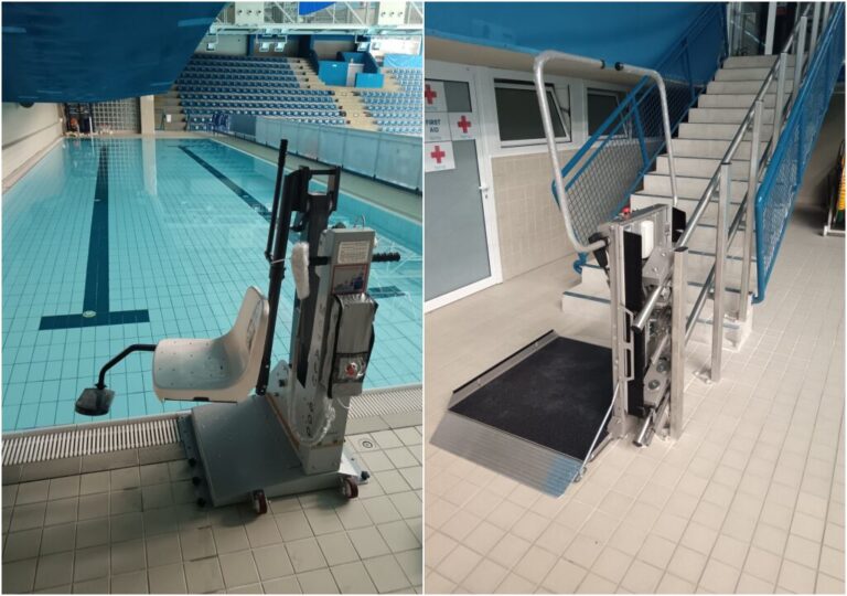 U zgradu gradskog bazena ugrađeno dizalo za osobe s invaliditetom