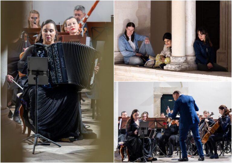 Harmonikašica i bandoneonistica Martina Jembrišak očarala publiku u Dvoru