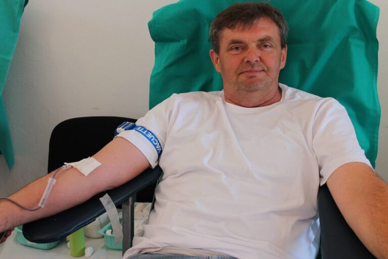 Ljubo Siničić darovao je krv već 75. puta: Najveća mi je zahvala osjećaj da sam nekome pomogao